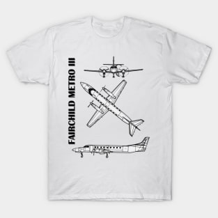 Metro III three views T-Shirt